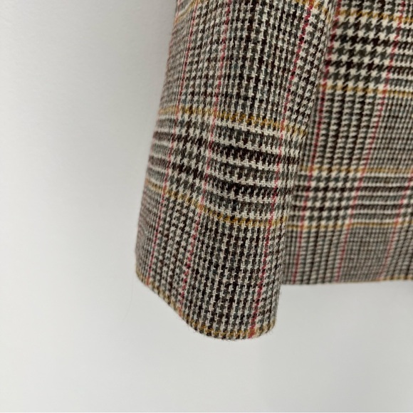 J. Crew Somerset Blazer in Glen Plaid English Wool Tailored Fitted | women’s 6T - Picture 9 of 15